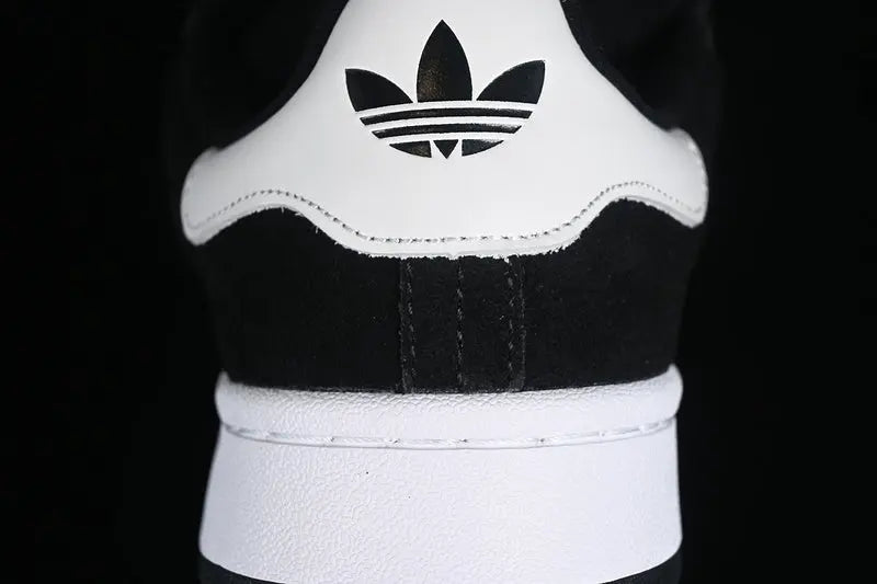 Campus Retro Sneakers - Black & White - NocturiaShop