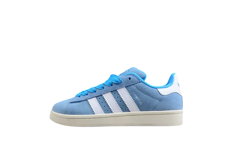 Campus Retro Sneakers - Blue & Cloud White - NocturiaShop