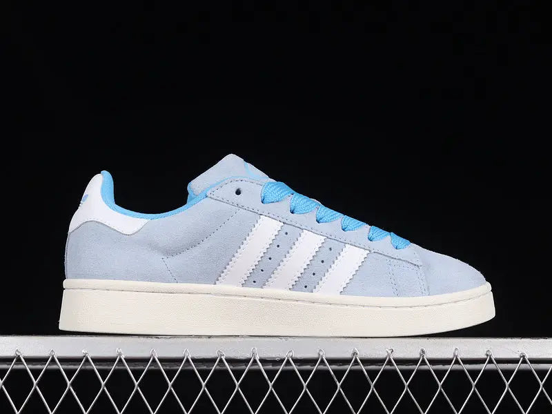 Campus Retro Sneakers - Blue & Cloud White - NocturiaShop