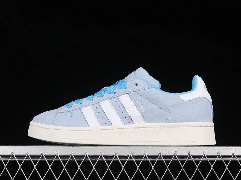 Campus Retro Sneakers - Blue & Cloud White - NocturiaShop