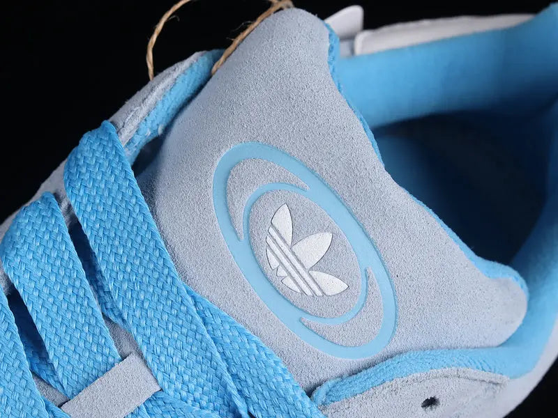 Campus Retro Sneakers - Blue & Cloud White - NocturiaShop