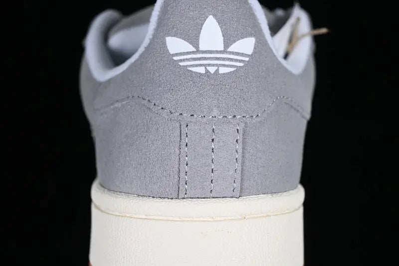 Campus Retro Sneakers - Grey & White & Brown - NocturiaShop