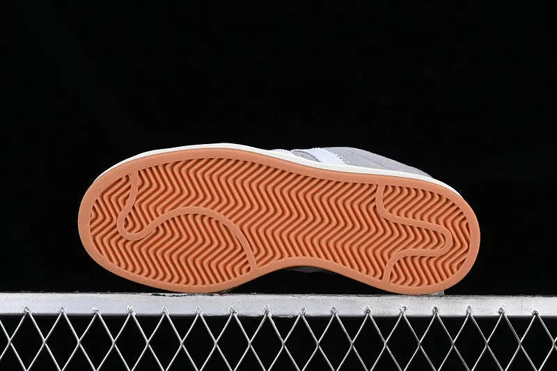 Campus Retro Sneakers - Grey & White & Brown - NocturiaShop