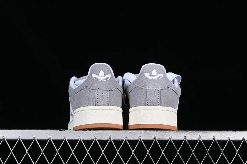 Campus Retro Sneakers - Grey & White & Brown - NocturiaShop
