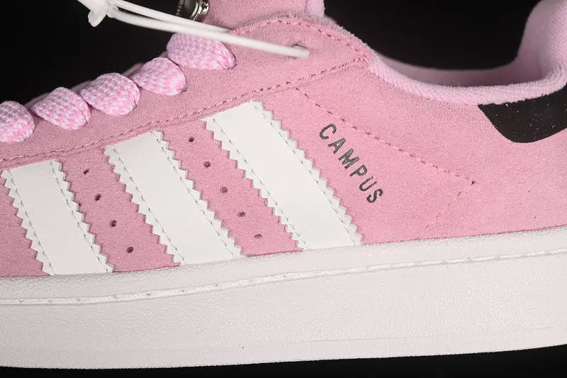 Campus Retro Sneakers - Pink & White - NocturiaShop