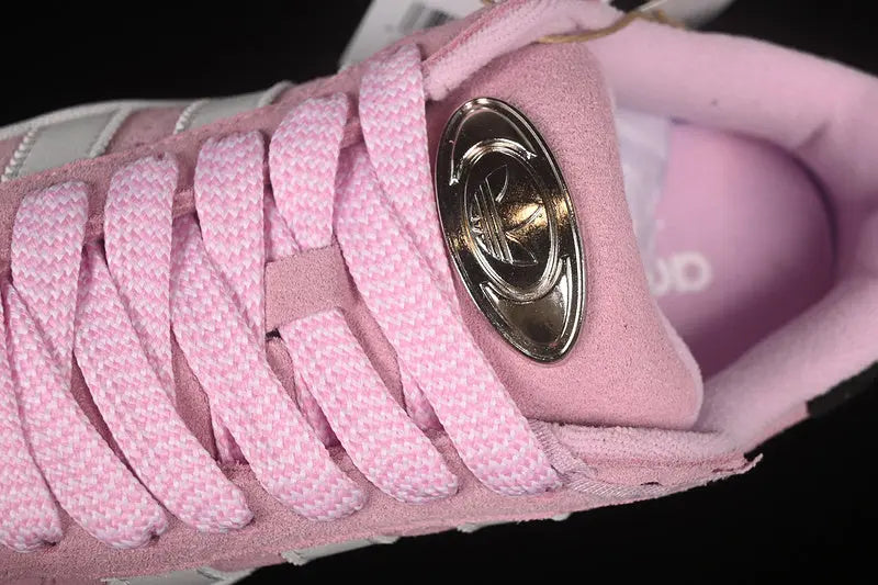 Campus Retro Sneakers - Pink & White - NocturiaShop