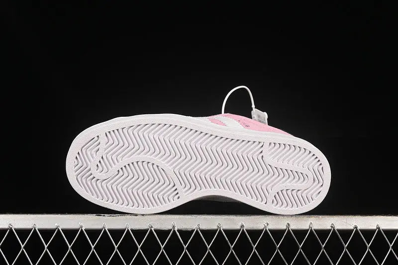 Campus Retro Sneakers - Pink & White - NocturiaShop