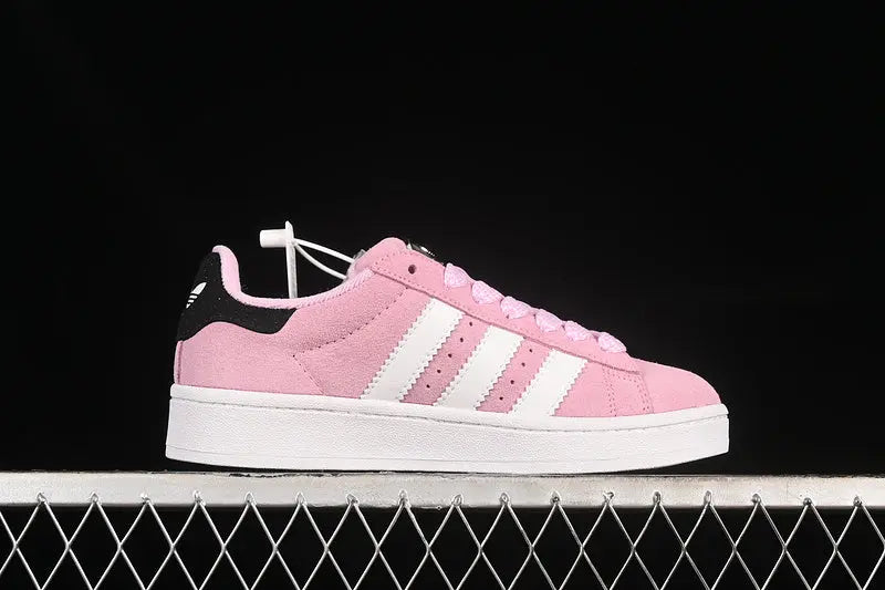 Campus Retro Sneakers - Pink & White - NocturiaShop