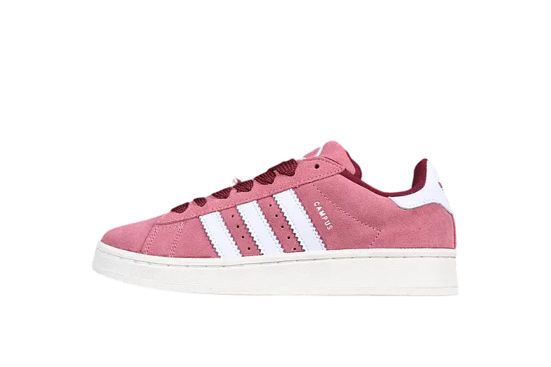 Campus Retro Sneakers - Pink & White - NocturiaShop