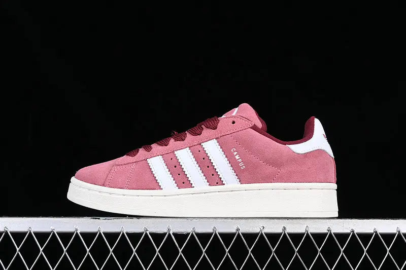 Campus Retro Sneakers - Pink & White - NocturiaShop