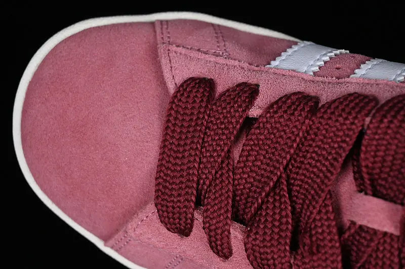 Campus Retro Sneakers - Pink & White - NocturiaShop