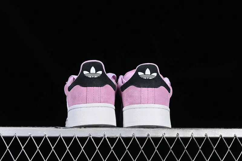 Campus Retro Sneakers - Pink & White & Black - NocturiaShop