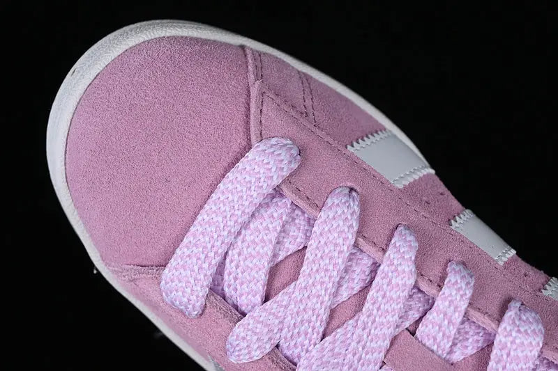 Campus Retro Sneakers - Pink & White & Black - NocturiaShop
