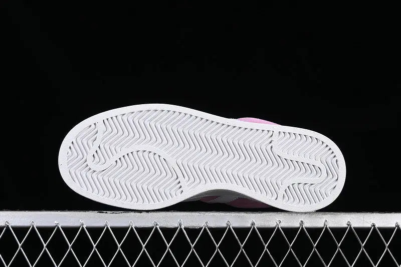Campus Retro Sneakers - Pink & White & Black - NocturiaShop