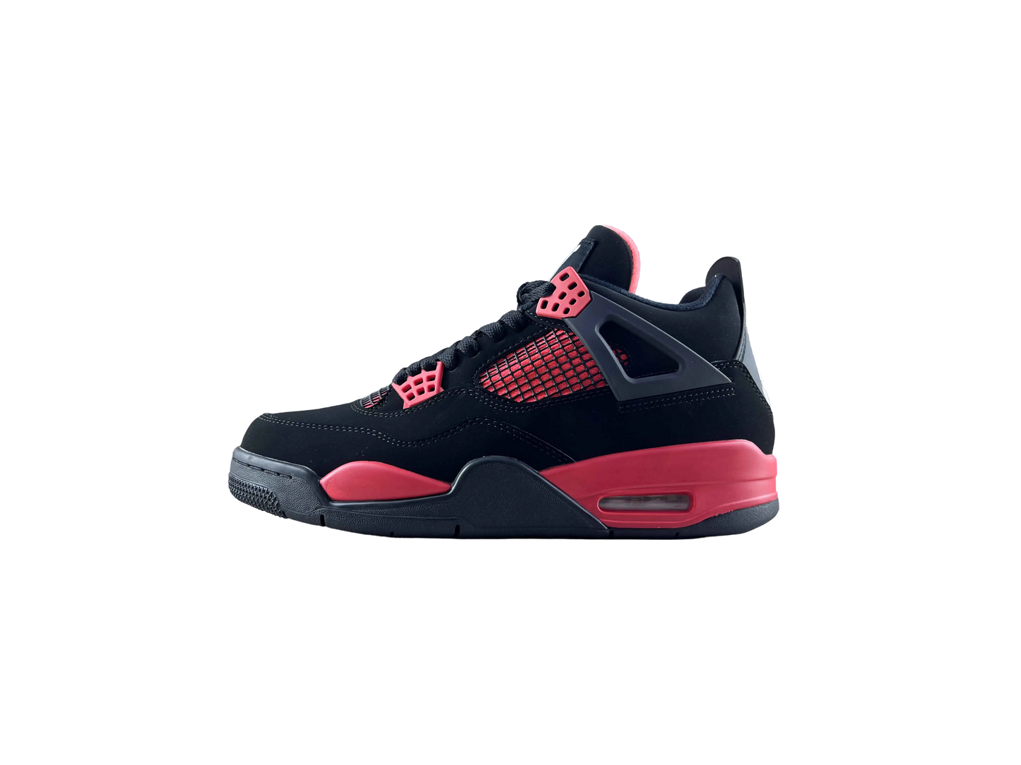 Classic Retro 4 Sneakers - Red Thunder - NocturiaShop
