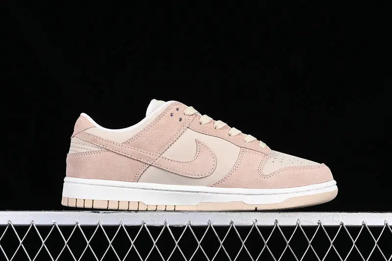 Dunk Style Retro Sneakers - Sandrift & Hemp & Sail - NocturiaShop