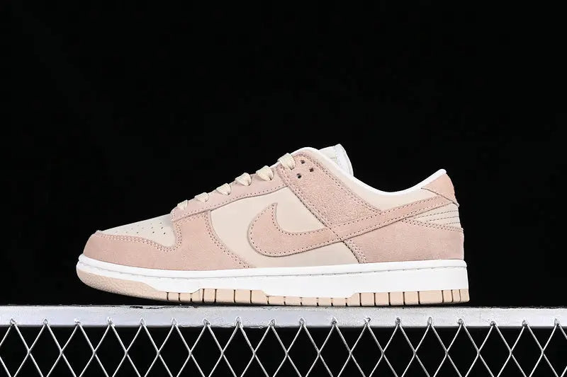Dunk Style Retro Sneakers - Sandrift & Hemp & Sail - NocturiaShop