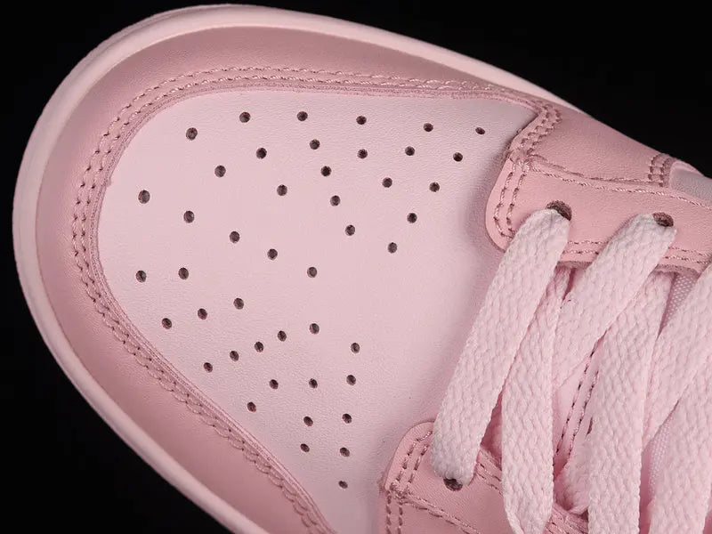 Dunk Style Retro Sneakers - Soft Pink & Hyper Pink & Pink Foam - NocturiaShop