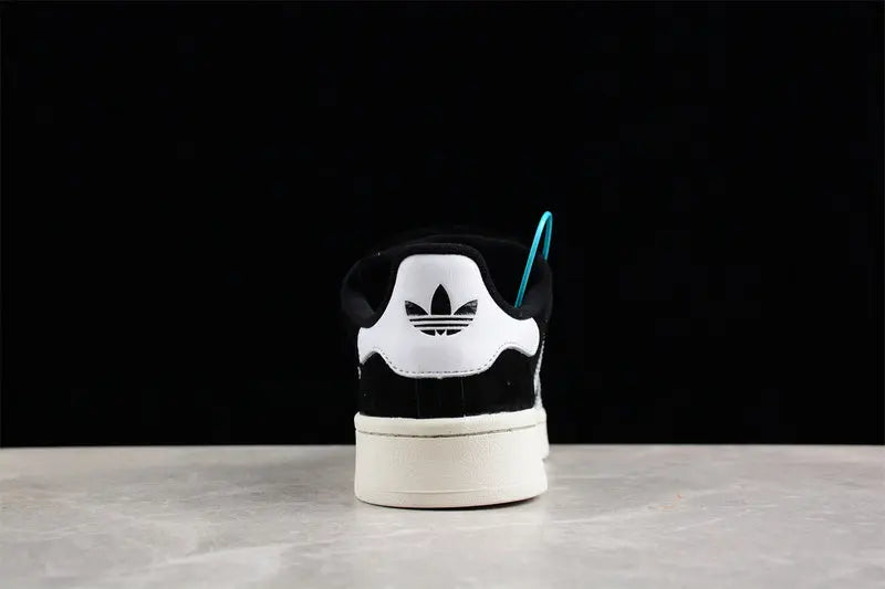 Campus Retro Sneakers - Black & White - NocturiaShop