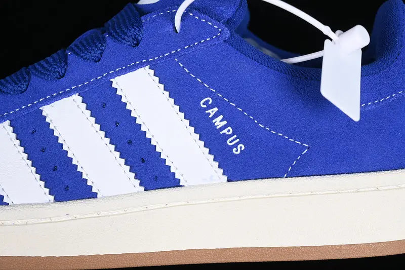 Campus Retro Sneakers - Blue & White - NocturiaShop