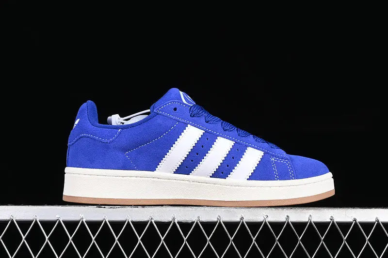 Campus Retro Sneakers - Blue & White - NocturiaShop