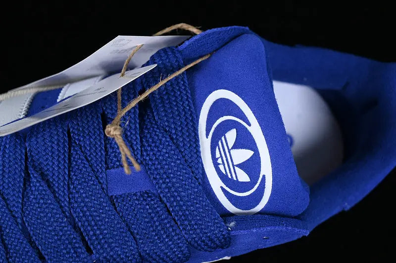 Campus Retro Sneakers - Blue & White - NocturiaShop