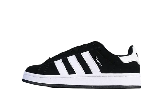 Campus Retro Sneakers - Black & White - NocturiaShop