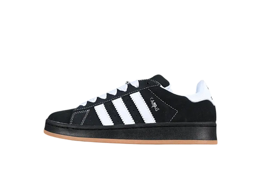 Campus Retro Sneakers - Black & White - NocturiaShop