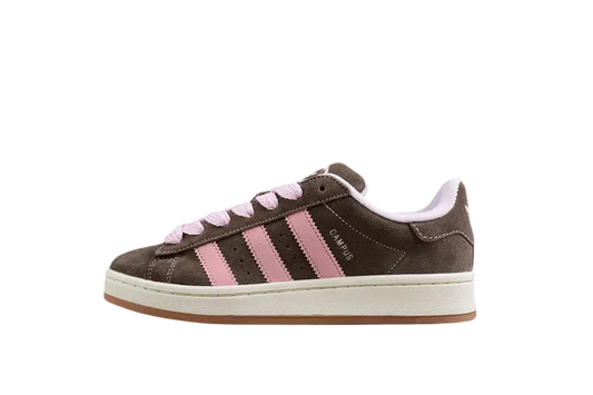 Campus Retro Sneakers - Brown & Pink - NocturiaShop