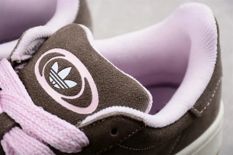 Campus Retro Sneakers - Brown & Pink - NocturiaShop