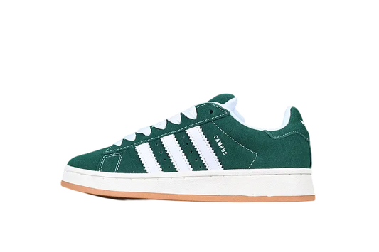 Campus Retro Sneakers - Green & White & Brown - NocturiaShop