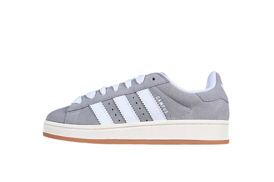 Campus Retro Sneakers - Grey & White & Brown - NocturiaShop