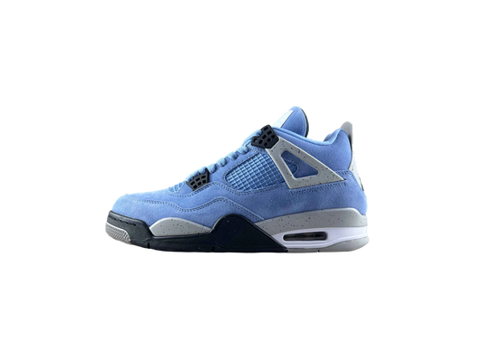 Classic Retro 4 Sneakers - University Blue - NocturiaShop