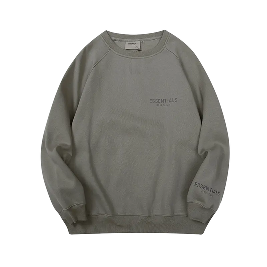 Premium Essential Hoodie - Grey - NocturiaShop