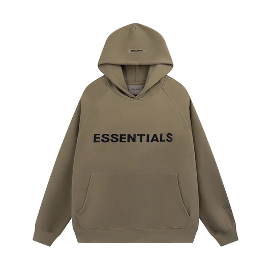 Premium Essential Hoodie - Khaki - NocturiaShop