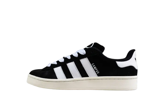 Campus Retro Sneakers - Black & White - NocturiaShop
